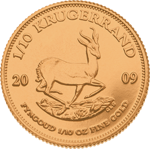 1/10 oz Krugerrand | Gold Krugerrand Coin | Gold Investments