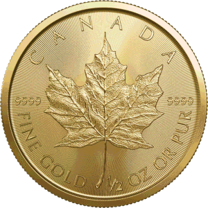 1/2 Maple Leaf Gold Coin | Buy Gold Coins | Gold Investments