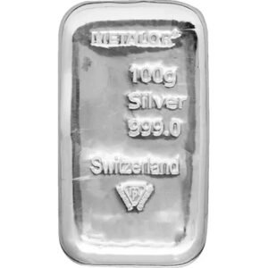 100g Silver Bar (LBMA) | Buy Silver UK | Gold Investments