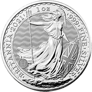 Buy 1 oz Silver Britannia Coin | Original Fine Silver Coins